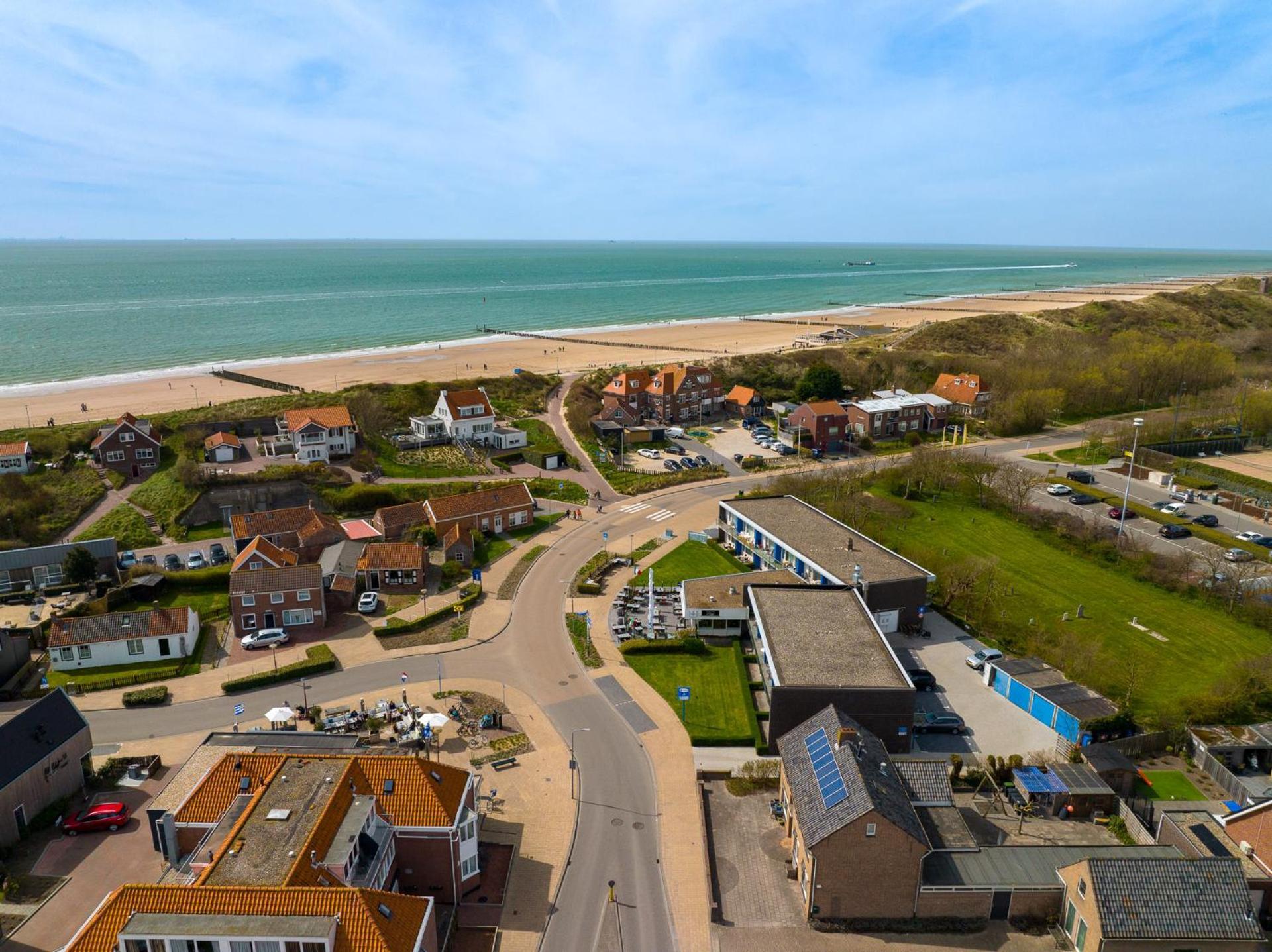 Vakantiehuisje Zoutelande Buitenkant foto