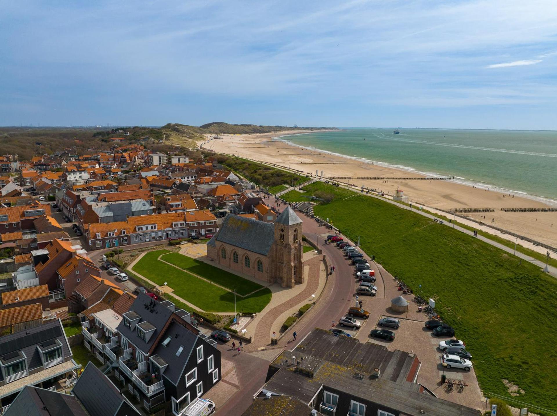 Vakantiehuisje Zoutelande Buitenkant foto
